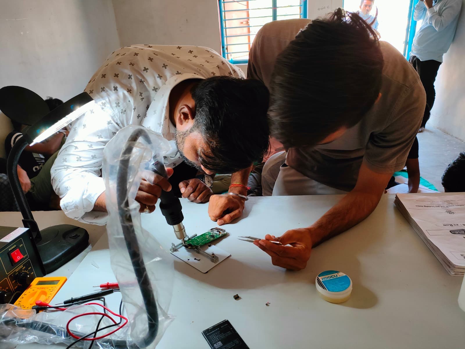 Hands-on electronics workshop